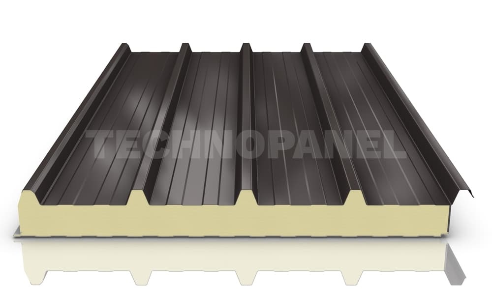 Smeđi krovni panel - RAL 8019