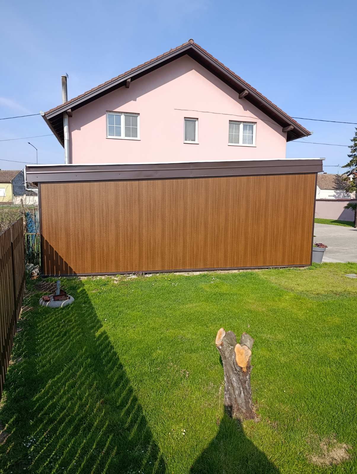 Imitacija hrasta — zidni panel - Imitacija hrasta