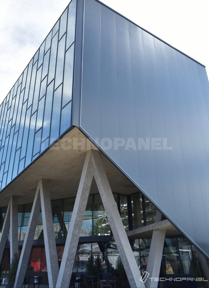 Sendvič paneli Technopanel — montaža na industrijskom objektu, MANDI PLUS Đakovo